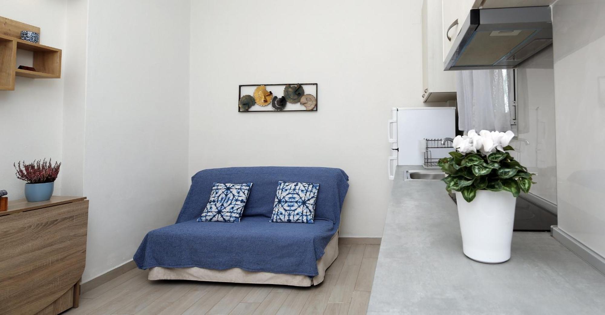 Katie'S Blue House Apartment Волос Екстериор снимка